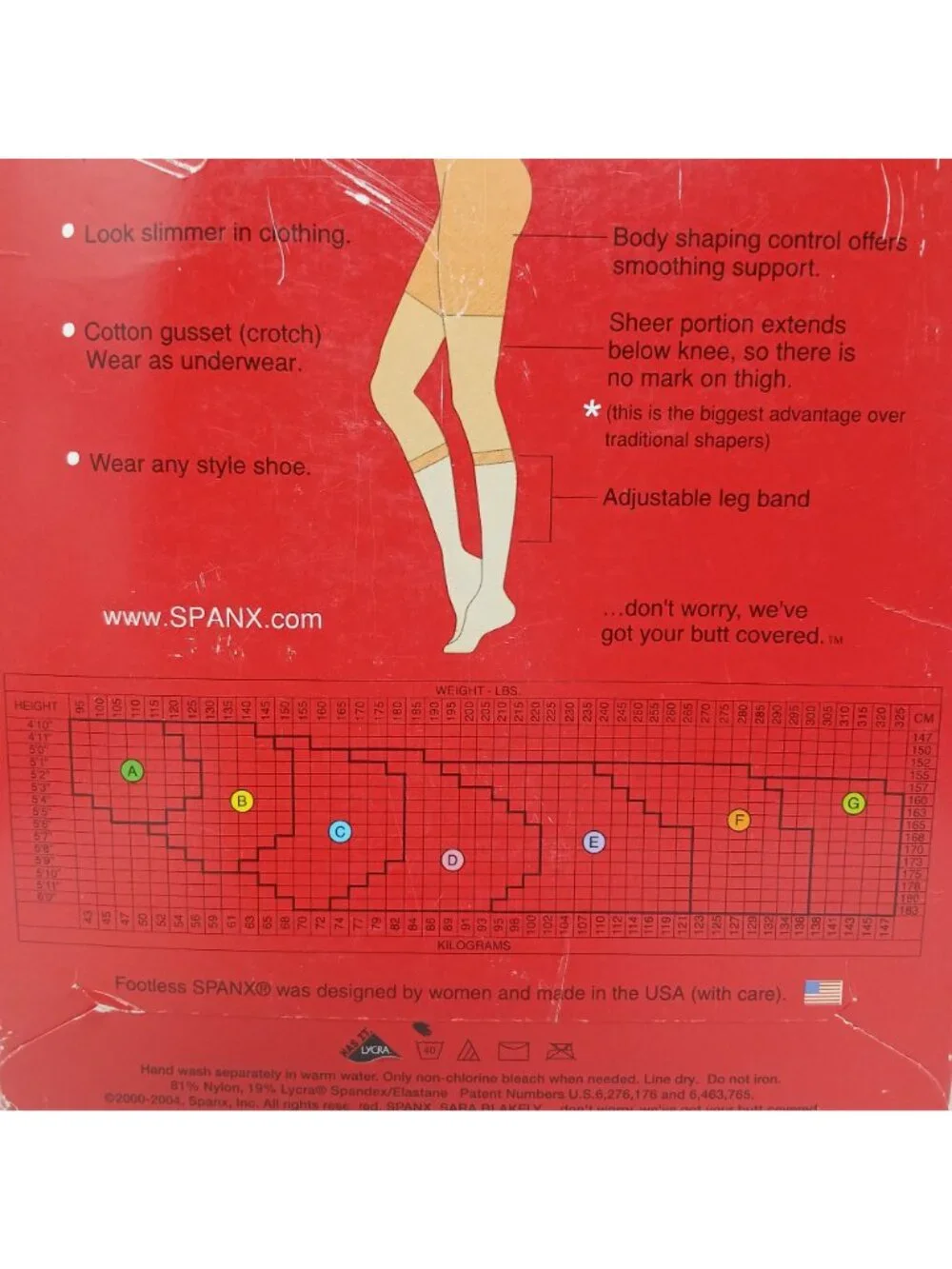 SPANX look slimmer